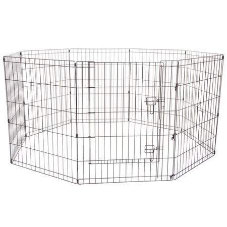 Pet Adobe Folding Puppy Playpen - Versatile, Portable, Folding 58 x 60 x 30 Enclosure for Pets 422239INN
